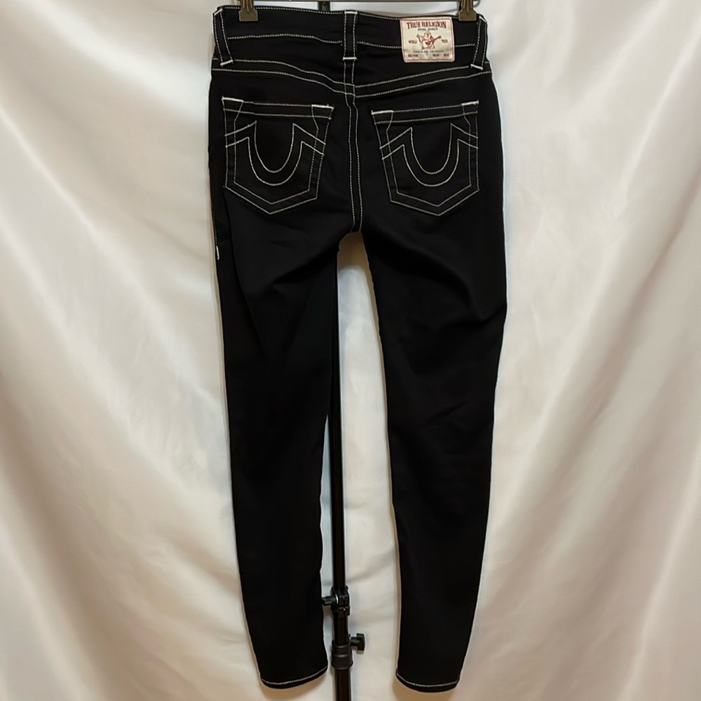 True Religion Jennie Curvy Mid Rise Super Skinny women’s size 27
